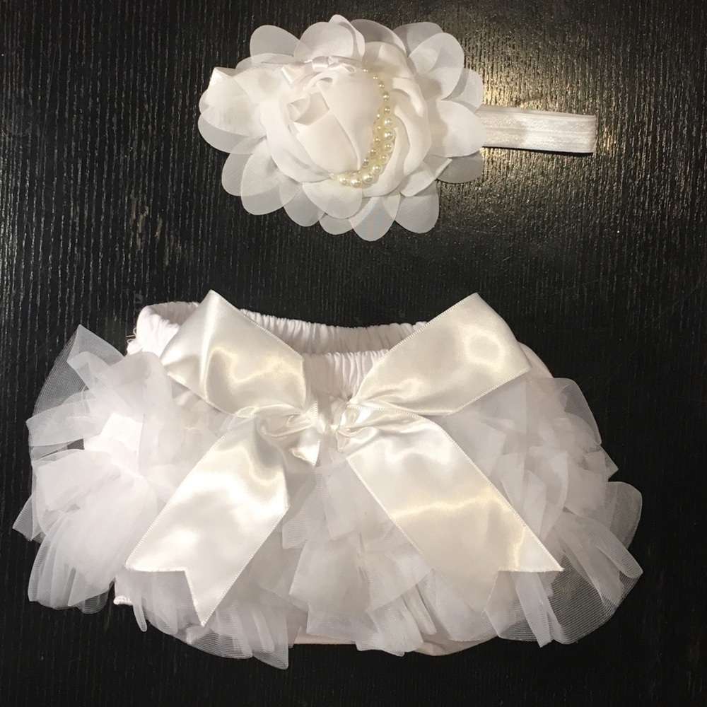 Tutu baby girl and headband